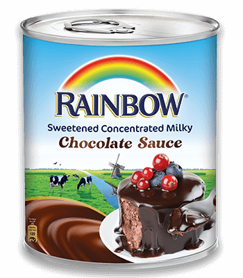 Rainbow Chocolate Sweetened Condensed Milk